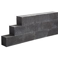 Lineablock Small 12x12x60 cm Black Linia op=op Jubileumaanbieding