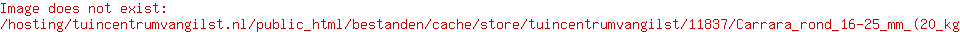 Carrara rond 16-25 mm (20 kg)