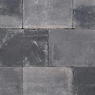 Abbeystones 30x40x6 cm Grijs/Zwart met deklaag