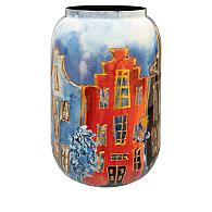 Pot canalhouses d30h42cm rood