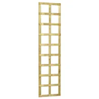 Grenen Trellis robuust 40x180 cm, groen geïmpregneerd