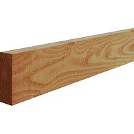 Douglas fijnbezaagde gording 5.0x10.0x400 cm, groen geïmpregneerd