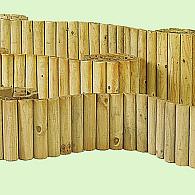 Rolborder ø5x40x250 cm, groen geïmpregneerd