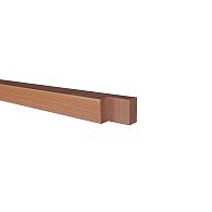 Douglas fijnbezaagde tussenstaander met inkeping t.b.v. zelfbouw 15x15x240 cm, onbehandeld