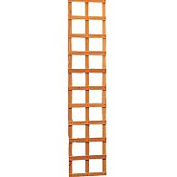 Hardhouten trellis rechthoek 40x180 cm