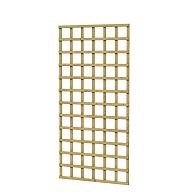 Vuren Trellis de Luxe, 90x180 cm, groen geïmpregneerd