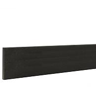 Betonplaat glad 24x3.5x224 cm, antraciet, gecoat