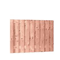 Douglas geschaafd plankenscherm 19-planks 16 mm, 180x130 cm, onbehandeld