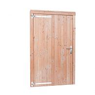 Douglas enkele deur inclusief kozijn extra breed en hoog, linksdraaiend, 110x214.5 cm, onbehandeld