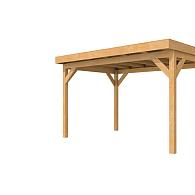 Douglasvision buitenverblijf Comfort 400x270 cm, kleurloos geïmpregneerd