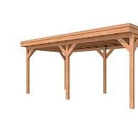 Douglasvision DHZ buitenverblijf 600x300 cm, kleurloos geïmpregneerd