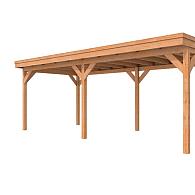 Douglasvision DHZ buitenverblijf 700x300 cm, kleurloos geïmpregneerd