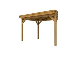 Douglasvision DHZ buitenverblijf 400x300 cm, groen geïmpregneerd