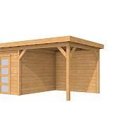 Douglas Topvision Roek, 298x298 en luifel 300 cm, kleurloos geïmpregneerd