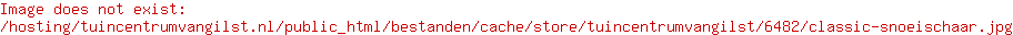 Classic snoeischaar