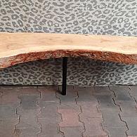 Bijzettafel Christusdoorn afmeting 128x26/50x65 cm (LxBxH)
