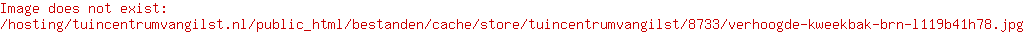 Verhoogde kweekbak brn l119b41h78