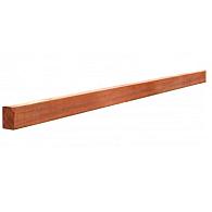 Azobe Hardhouten regel, 4-zijdig glad geschaafd 4.5x7.0x400 cm