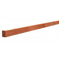 Azobe Hardhouten regel, 4-zijdig glad geschaafd 4.5x9x400 cm