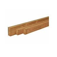 Douglas geschaafde regel 4.5x7.0x400 cm, groen geïmpregneerd