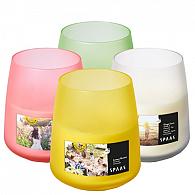 Kaars soft glow d8.3h9cm summer blossem