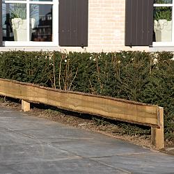 Douglas fijnbezaagd schaaldeel 1.9x12-25x250 cm, onbehandeld