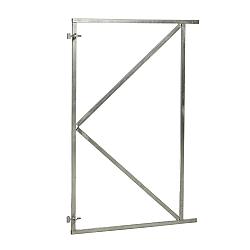 Verstelbaar stalen poortframe 90x155 cm, vuurverzinkt