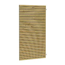 Tuindeur Elan 100 Excellent op verstelbaar stalen frame, 100x180 cm, groen geïmpregneerd