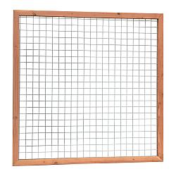 Douglas Betonijzertrellis met maas 7.5x7.5 cm, in raamwerk 4.5x7 cm, 180x180 cm, onbehandeld