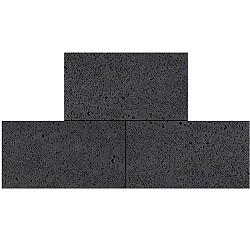 Oud Hollandse tegel 40x80x5 cm Carbon