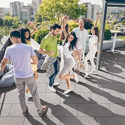 Keramische tegel Cilento Antracite Due 60x60x2 cm