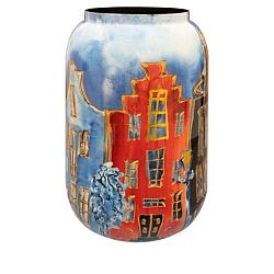 Pot canalhouses d30h42cm rood