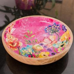 Schaal fiesta d31h7cm fuchsia