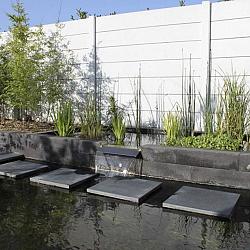 Linea block Excell 15x15x60 cm Black Nero