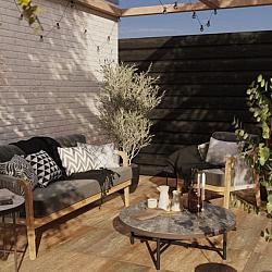 Terras+ Tegel 60x60x4 cm Omber