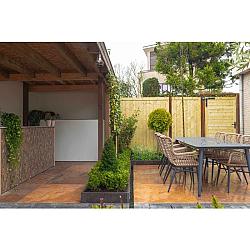 Peacock Copper 60x60x3 cm  Roest Genuanceerd