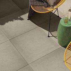 Optimum Tuintegel 60x60x4 cm MF Silver