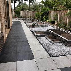 Kera Twice 60x60x4,8 cm Moonstone Black
