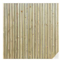 Elephant schutting Stripes Black verd. Vuren FSC 45x1790x1790mm met smalle delen / zwarte folie