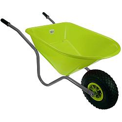 Kinderkruiwagen lime/grijs