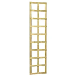 Grenen Trellis robuust 40x180 cm, groen geïmpregneerd