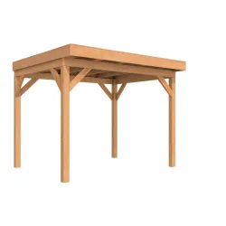 Douglasvision buitenverblijf Comfort 300x270 cm, kleurloos geïmpregneerd