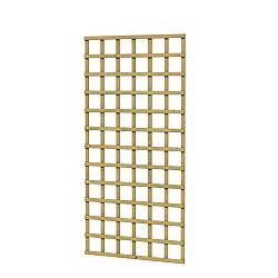 Vuren Trellis de Luxe, 90x180 cm, groen geïmpregneerd