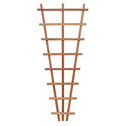 Hardhouten V-trellis 30-65x150 cm