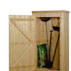 Tuinkast Lelie 190x100x58 cm (HxBxD), groen geïmpregneerd