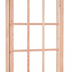 Douglas 9-ruits uitzetraam, 91x136 cm, onbehandeld