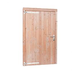 Douglas enkele deur inclusief kozijn extra breed en hoog, linksdraaiend, 110x214.5 cm, onbehandeld