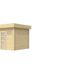 Vuren Topvision Premium Kuifmees, 250x250 cm, onbehandeld.