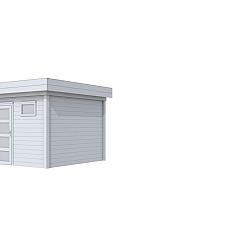Vuren Topvision Premium Kievit, 400x300 cm, lichtgrijs gespoten.