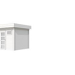 Vuren Topvision Premium Kuifmees, 250x250 cm, wit gespoten.